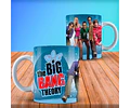 Diseños Plantillas Tazas The Big Bang Theory Sublimación M3
