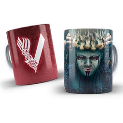 Kit Diseños Plantillas Tazas Vikings Sublimación Colección
