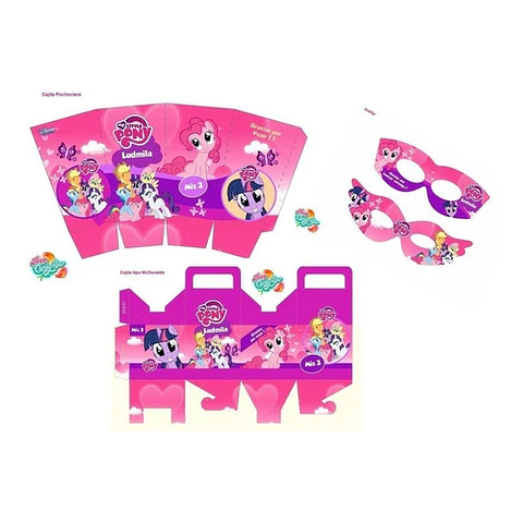 Kit Imprimible Candy Bar My Little Pony El Mas Completo