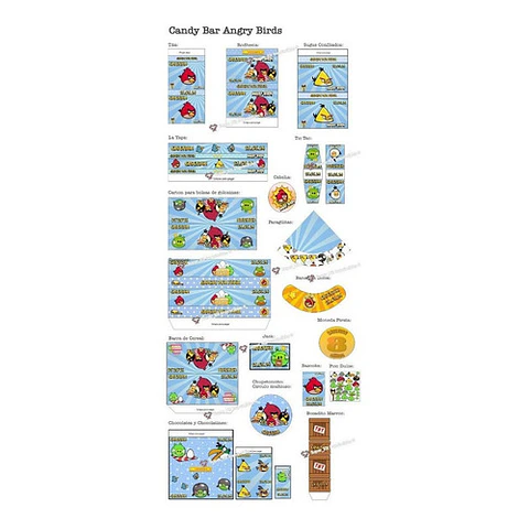 Kit Imprimible Angry Birds Angry Birds Space Y Star Wars
