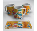 Kit Diseños Plantillas Tazas Infantiles Disney Día Del Niño