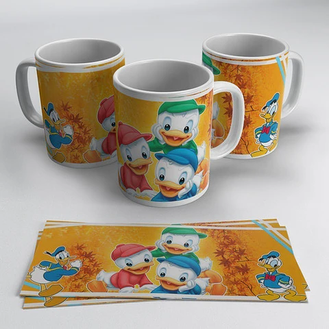 Kit Diseños Plantillas Tazas Infantiles Disney Día Del Niño