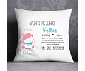 Plantillas Sublimación Almohadón Bebé Unicornios / Edit Ppt