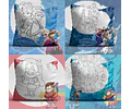 Plantillas Almohadones Tazas Colorear Dia Del Niño Infantil