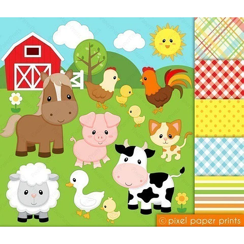  Papeles Fondos Imagenes Png Animales De La Granja Pp1