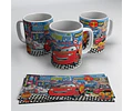 Kit Diseños Plantillas Tazas Infantiles Disney Día Del Niño