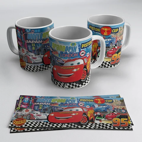 Kit Diseños Plantillas Tazas Infantiles Disney Día Del Niño