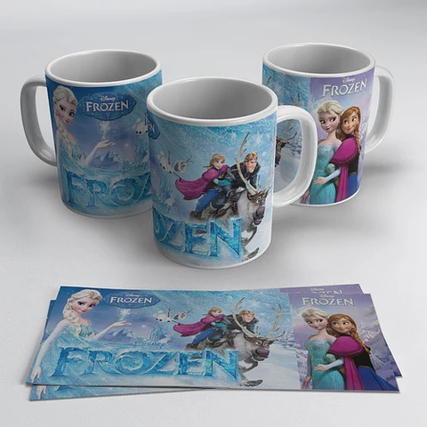 Kit Diseños Plantillas Tazas Infantiles Disney Día Del Niño