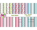 Papeles Y Cliparts Png Digitales Pajaritos Kit Imprimible