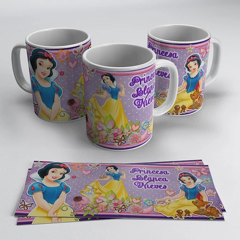 Kit Diseños Plantillas Tazas Infantiles Disney Día Del Niño