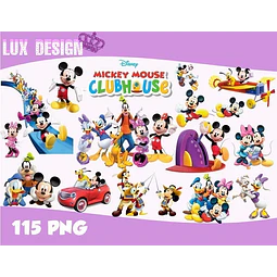 Bundle 115 Cliparts Imagenes Png Mickey Mouse Club House B4