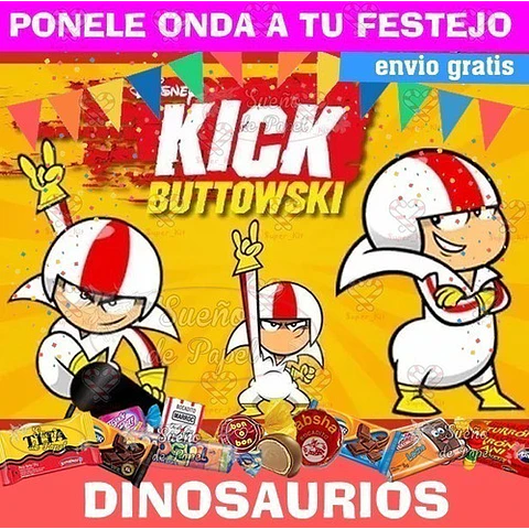 Kit Imprimible Kick Buttowski Editable
