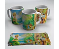 Kit Diseños Plantillas Tazas Infantiles Disney Día Del Niño