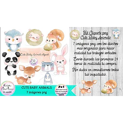 Cliparts Imagenes Png Baby Animals Animales Bebe