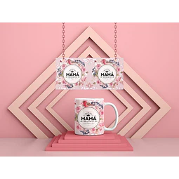 Diseños Plantillas Para Tazas Día De La Madre Sublimación 