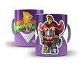 Kit Diseños Plantillas Tazas Power Rangers Sublimación