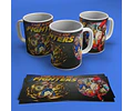 Kit Diseños Plantillas Tazas King Fighters Chibi Sublimación