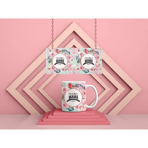 Diseños Plantillas Para Tazas Día De La Madre Sublimación 