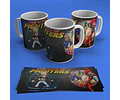 Kit Diseños Plantillas Tazas King Fighters Chibi Sublimación