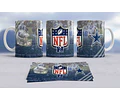 Plantillas Sublimación Tazas - Nfl Fútbol Americano