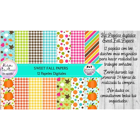 Fall Papers Papeles Otoñales Otoño 