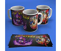 Kit Diseños Plantillas Tazas King Fighters Chibi Sublimación