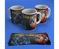 Kit Diseños Plantillas Tazas King Fighters Chibi Sublimación