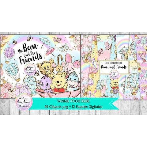 Papeles Fondos Y Cliparts Imagenes Png Winnie Pooh Bebe