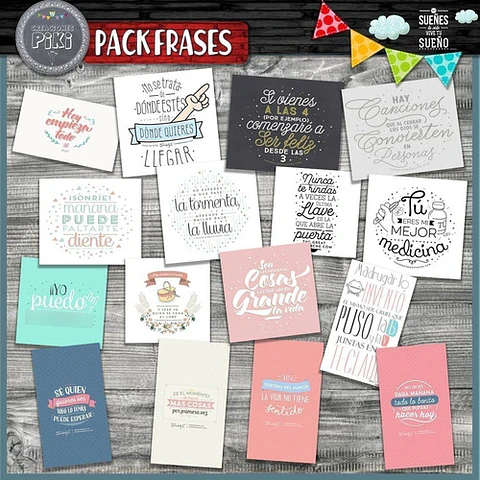 Pack Frases Ilumina Tus Dias Amor Infantiles El Mas Completo
