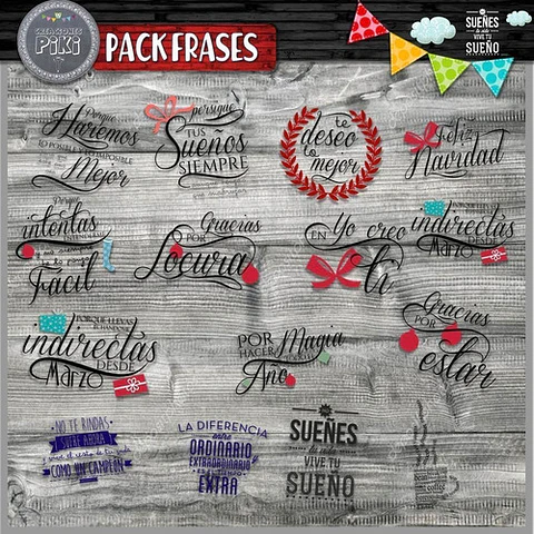 Pack Frases Ilumina Tus Dias Amor Infantiles El Mas Completo