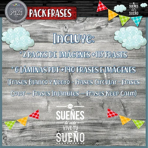 Pack Frases Ilumina Tus Dias Amor Infantiles El Mas Completo