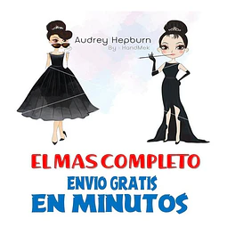 Pack Imagenes Clipart Audrey Hepburn + Regalo A1