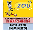 Kit Imprimible Candy Bar Zou El Mas Completo