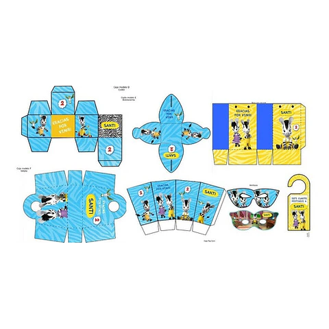 Kit Imprimible Candy Bar Zou El Mas Completo