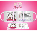Diseños Plantillas Para Tazas Día De La Madre Sublimación M3