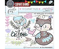 Pack Imágenes Hd Clipart Zorrito Zorro Bosque Caperuza