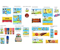 Kit Imprimible Candy Bar Zou El Mas Completo