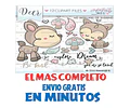 Pack Imágenes Clipart Bambi Cervatillo Honguito Caperuza