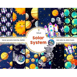Papeles Digitales Sistema Solar M45