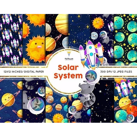 Papeles Digitales Sistema Solar M45