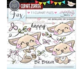 Pack Imágenes Hd Clipart Tierna Zorrita Amorosa Caperuza