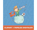 Kit El Principito Clipart Png Y Papeles Digitales