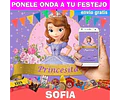 Kit Imprimible Princesita Sofia Editable