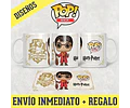 Diseños Plantillas Tazas Harry Potter Funko Sublimación M3