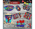 Kit Imprimible Candy Bar Marvel Squad Héroes El Mas Completo