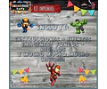 Kit Imprimible Candy Bar Marvel Squad Héroes El Mas Completo
