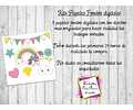Papeles Fondos Digitales Unicornios Mod. 5 - Kit Imprimibles