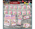 Kit Imprimible Candy Bar Minnie Bebe M2 El Mas Completo