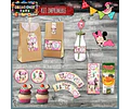 Kit Imprimible Candy Bar Minnie Bebe M2 El Mas Completo