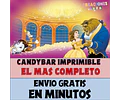 Kit Imprimible Candy Bar Bella El Mas Completo
